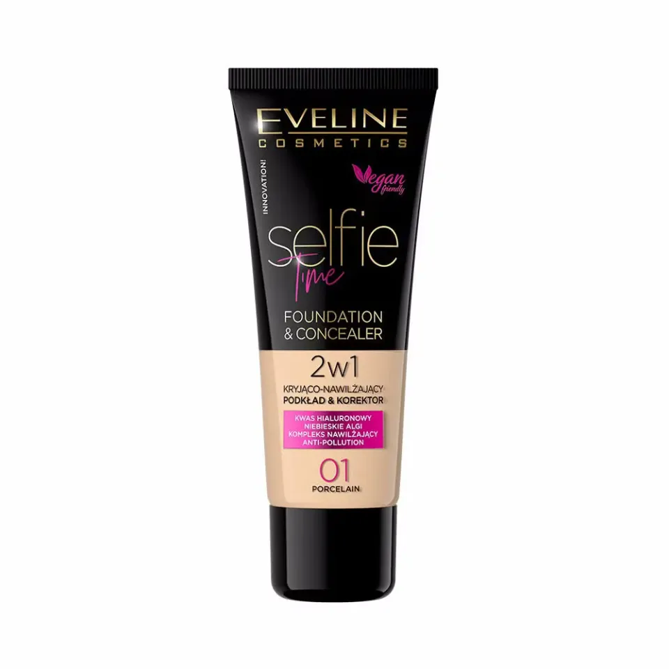 Eveline Selfie Time fond de teint correcteur 2-en-1 couvrant
