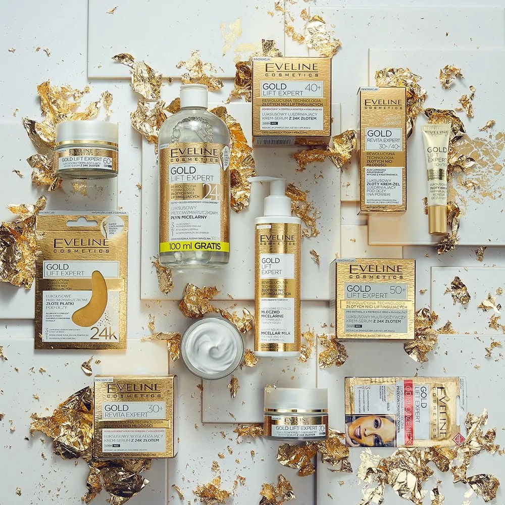 Eveline Gold Lift Expert crème-sérum lissante 30+ jour nuit
