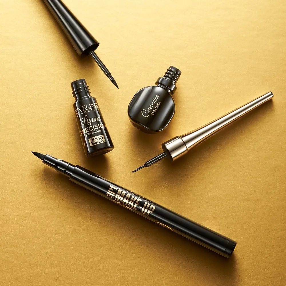 Eveline Celebrities eyeliner liquide noir ultra-précis
