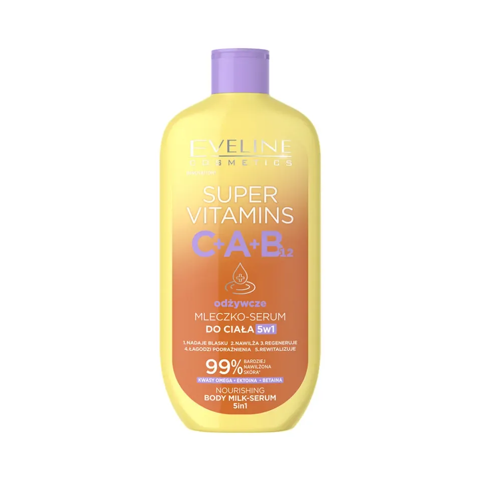 Eveline Super Vitamins lait sérum corps nourrissant éclat