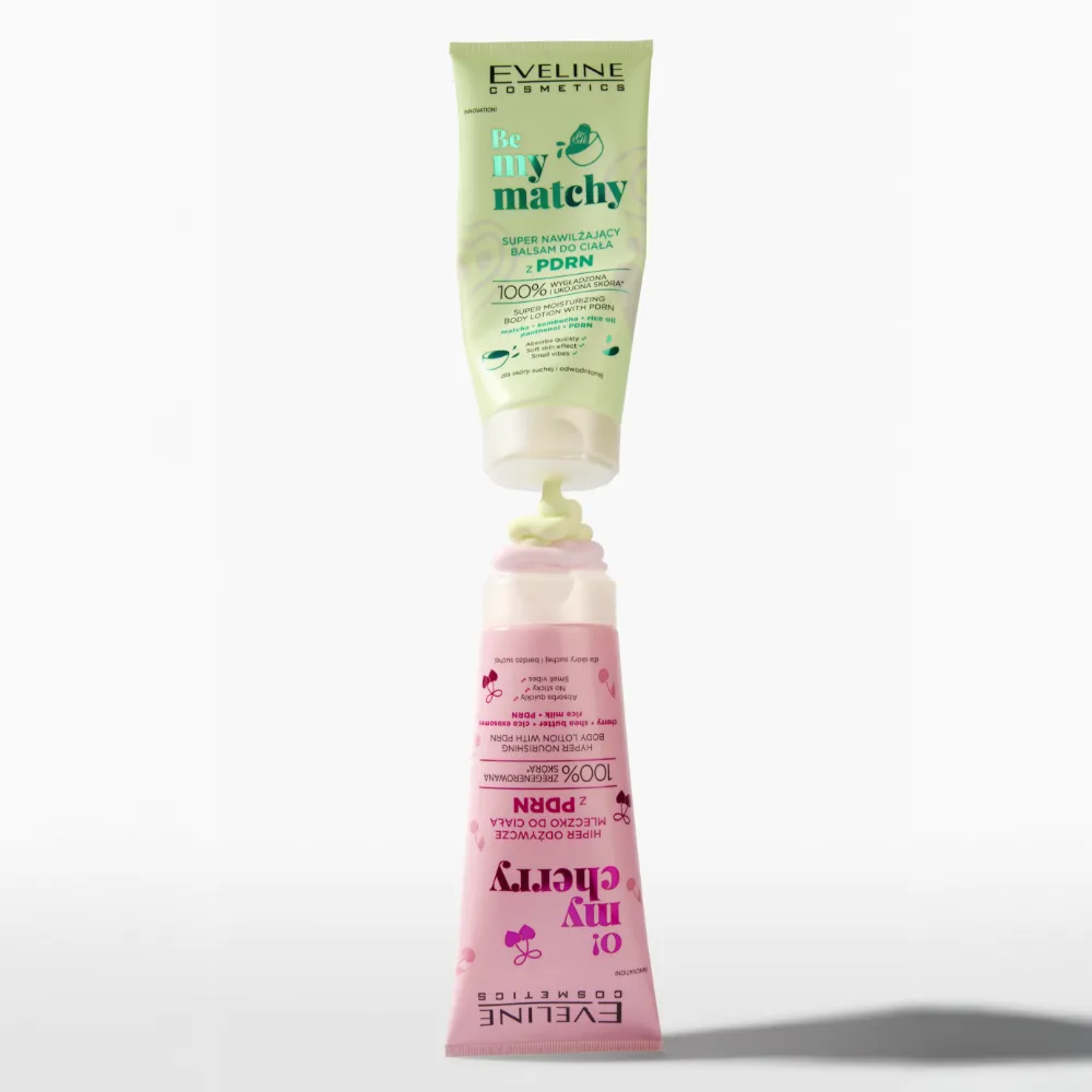 Eveline Be My Matchy lait corps hydratant matcha PDRN