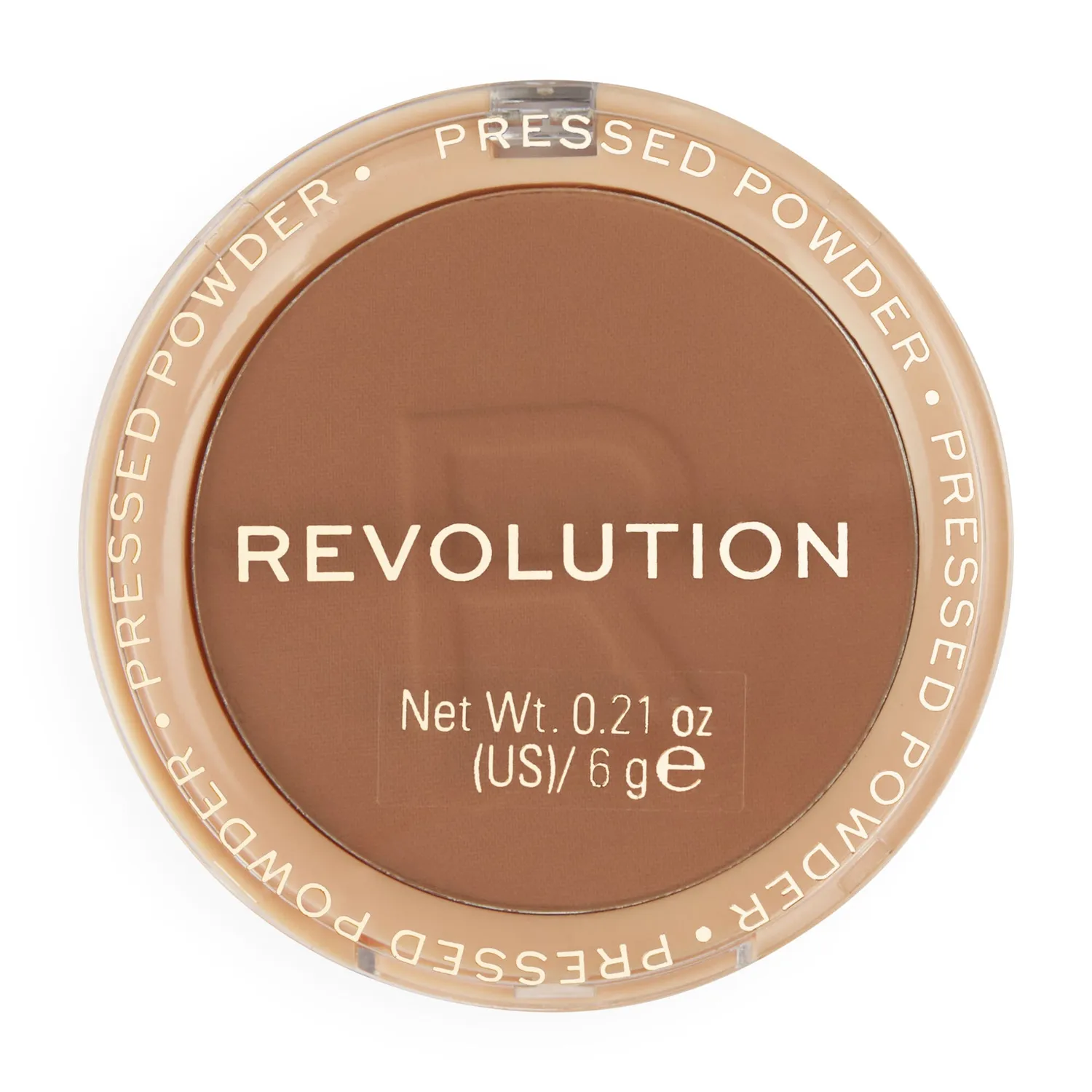 Revolution Reloaded poudre compacte matifiante argile rose