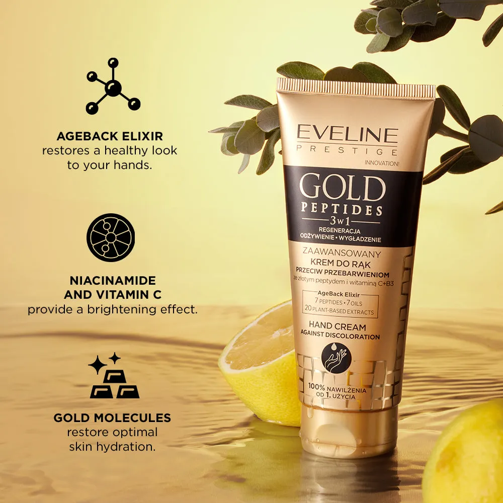 Eveline Gold Peptides creme mains anti-taches vitamine C