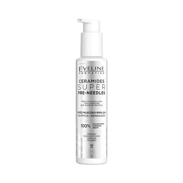Eveline Super Needles émulsion lait démaquillante céramides
