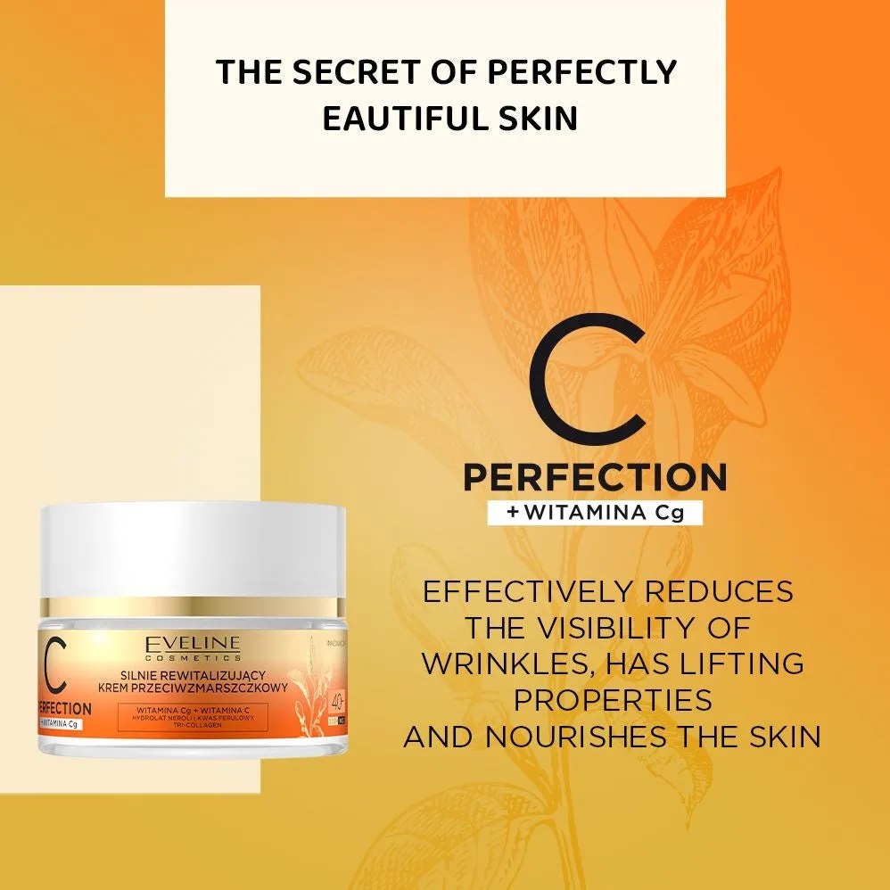 Eveline C-Perfection crème visage anti-rides 40+ vitamine C