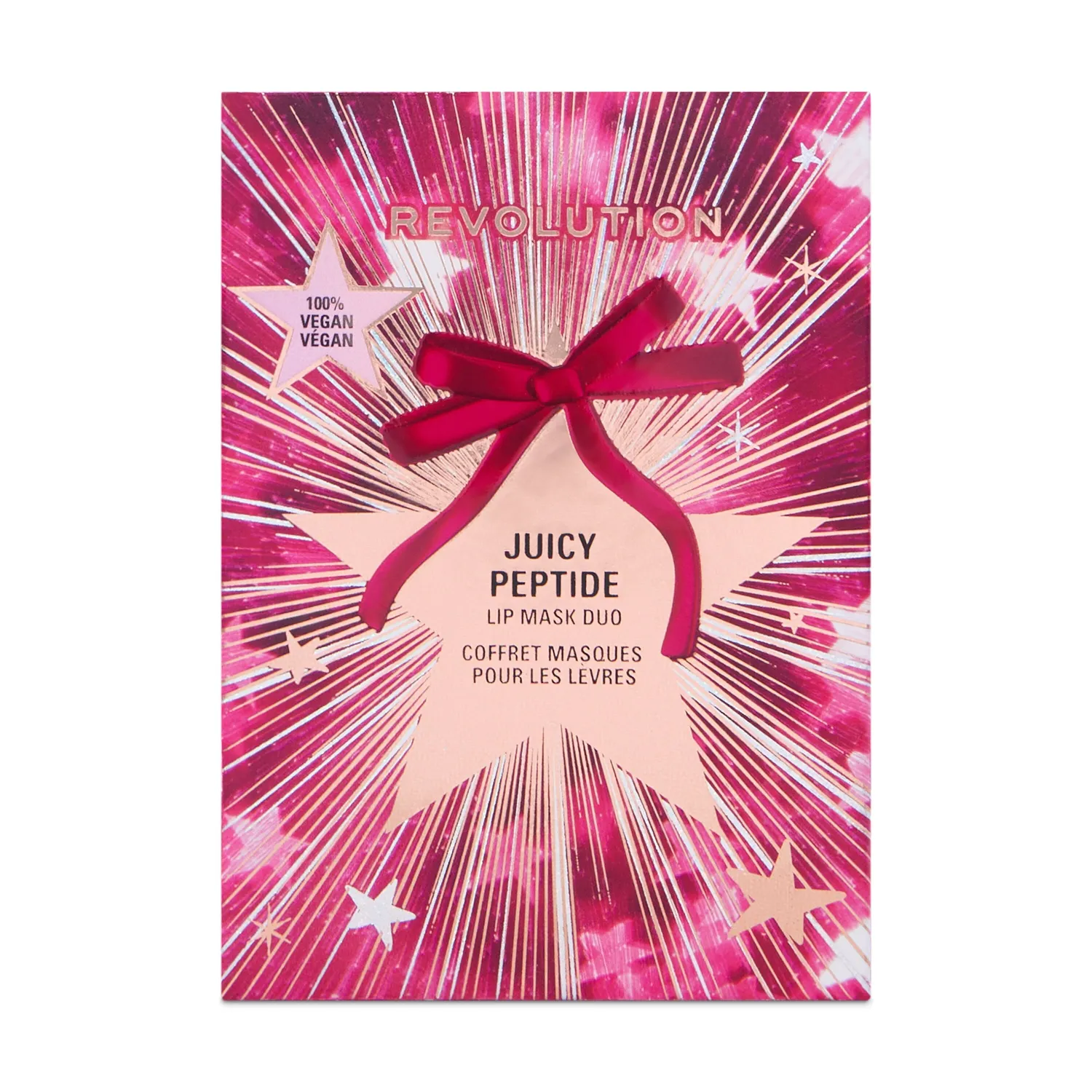 Revolution Juicy Peptide duo masques lèvres pain d’épices