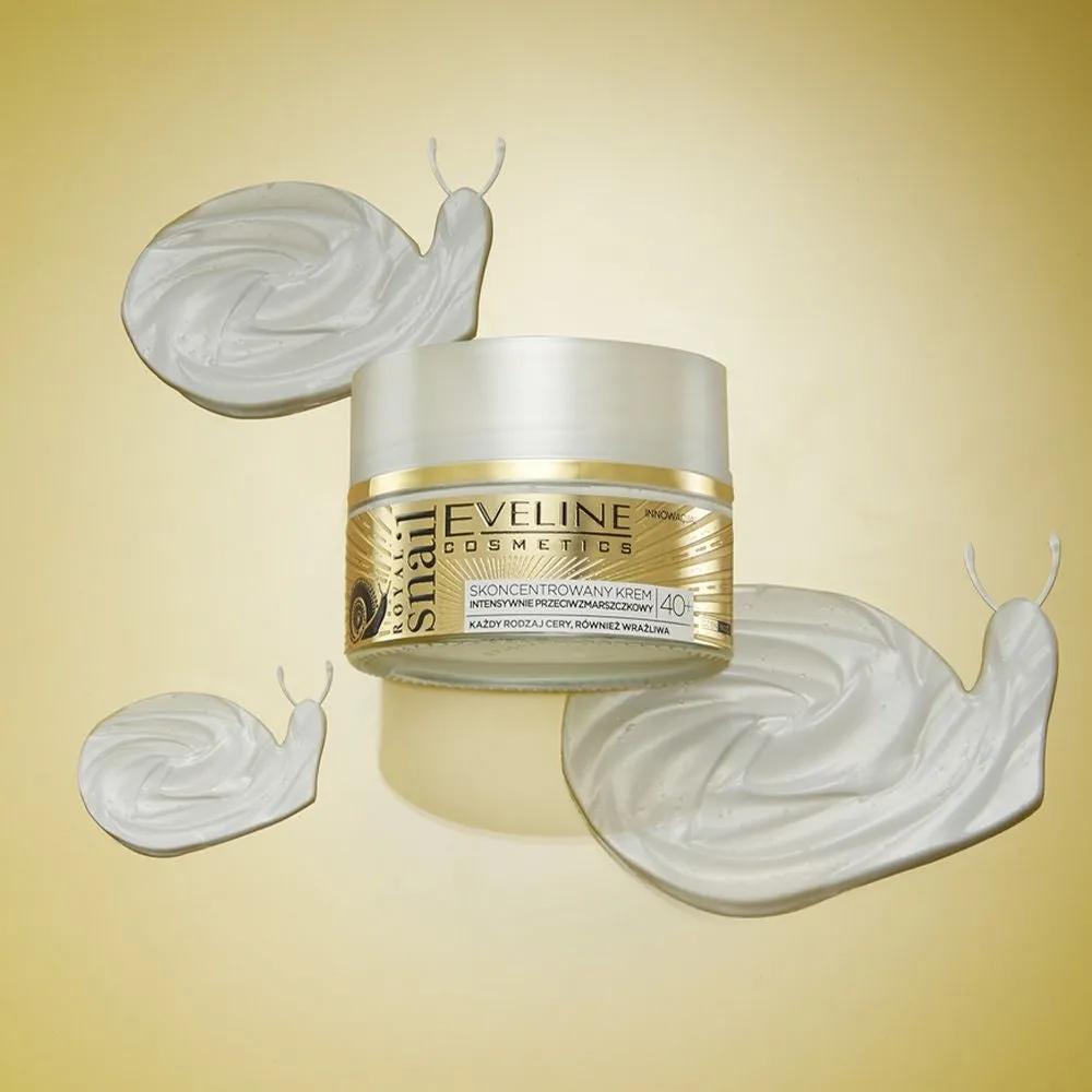 Eveline Cosmetics Royal Snail crème visage anti-rides 40+