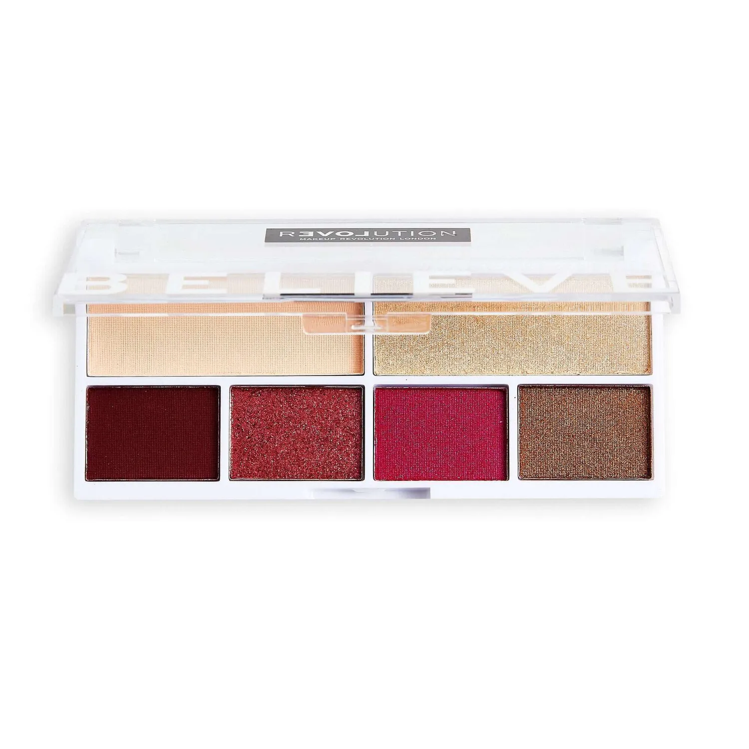 Revolution Relove Colour Play Believe palette fards à paupières rose