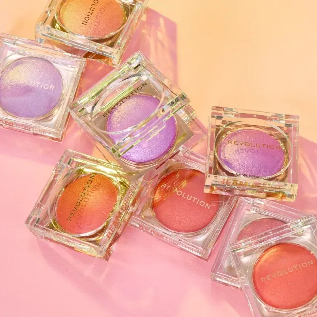 Revolution Beam Bright blush poudre Orange Crush lumineux