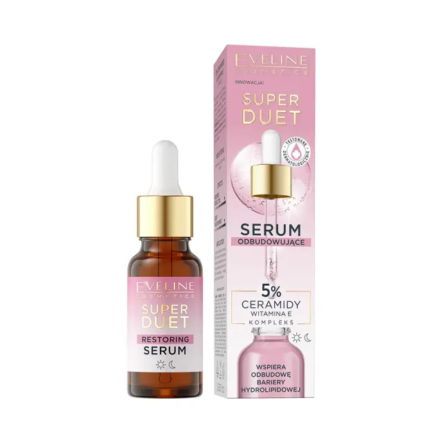 Eveline Super Duet sérum réparateur céramides peau sèche