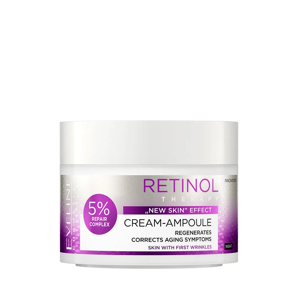 Eveline Retinol Therapy crème ampoule rétinol nuit