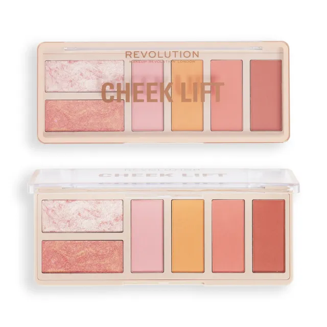 Revolution Cheek Lift Pink Energy palette blush effet lift