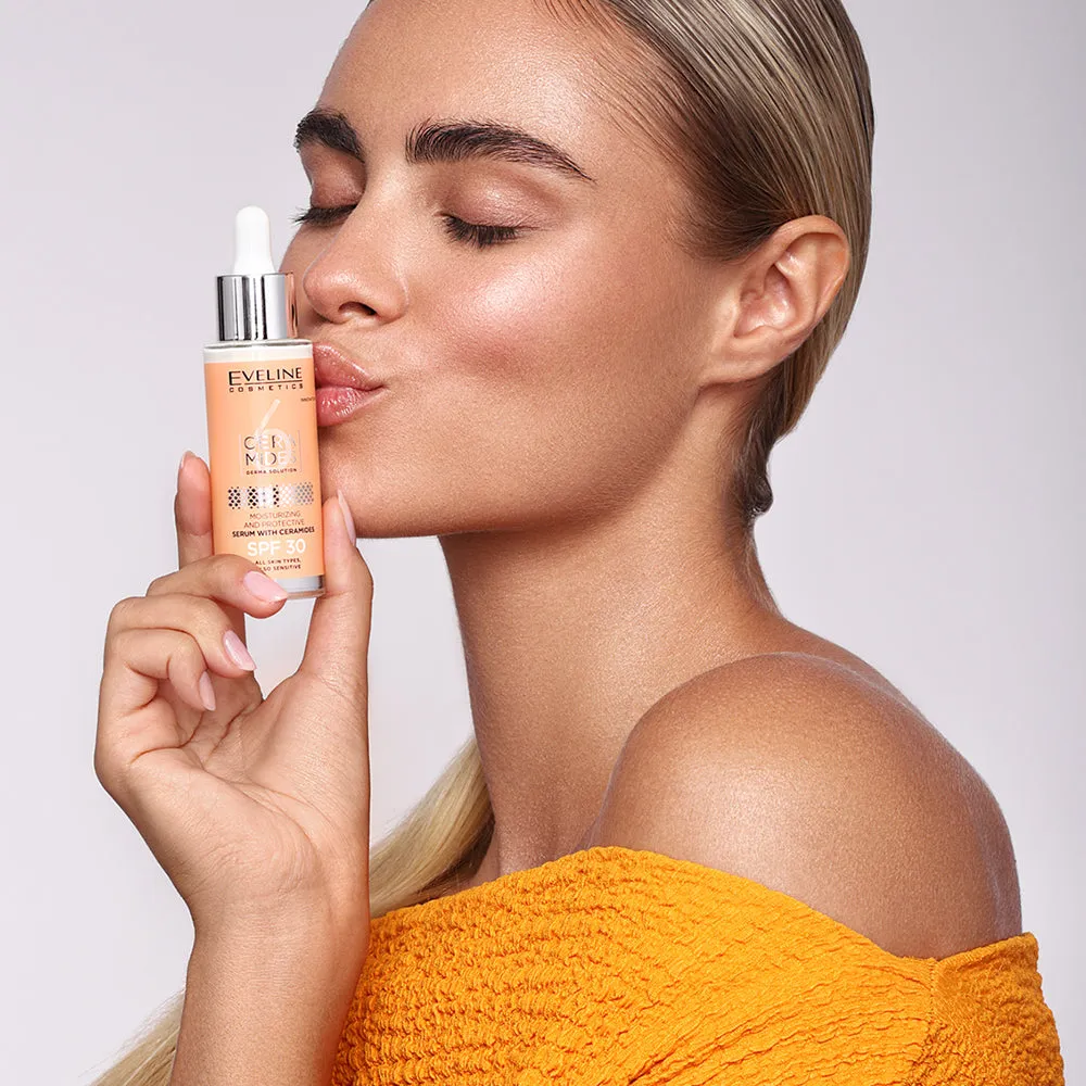 Eveline 6 Ceramides sérum SPF30 hydratant protecteur