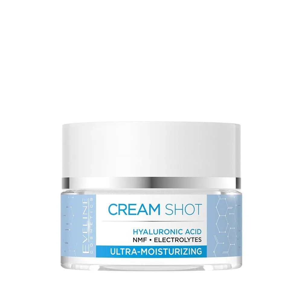 Eveline Cream Shot crème visage ultra-hydratante vegan