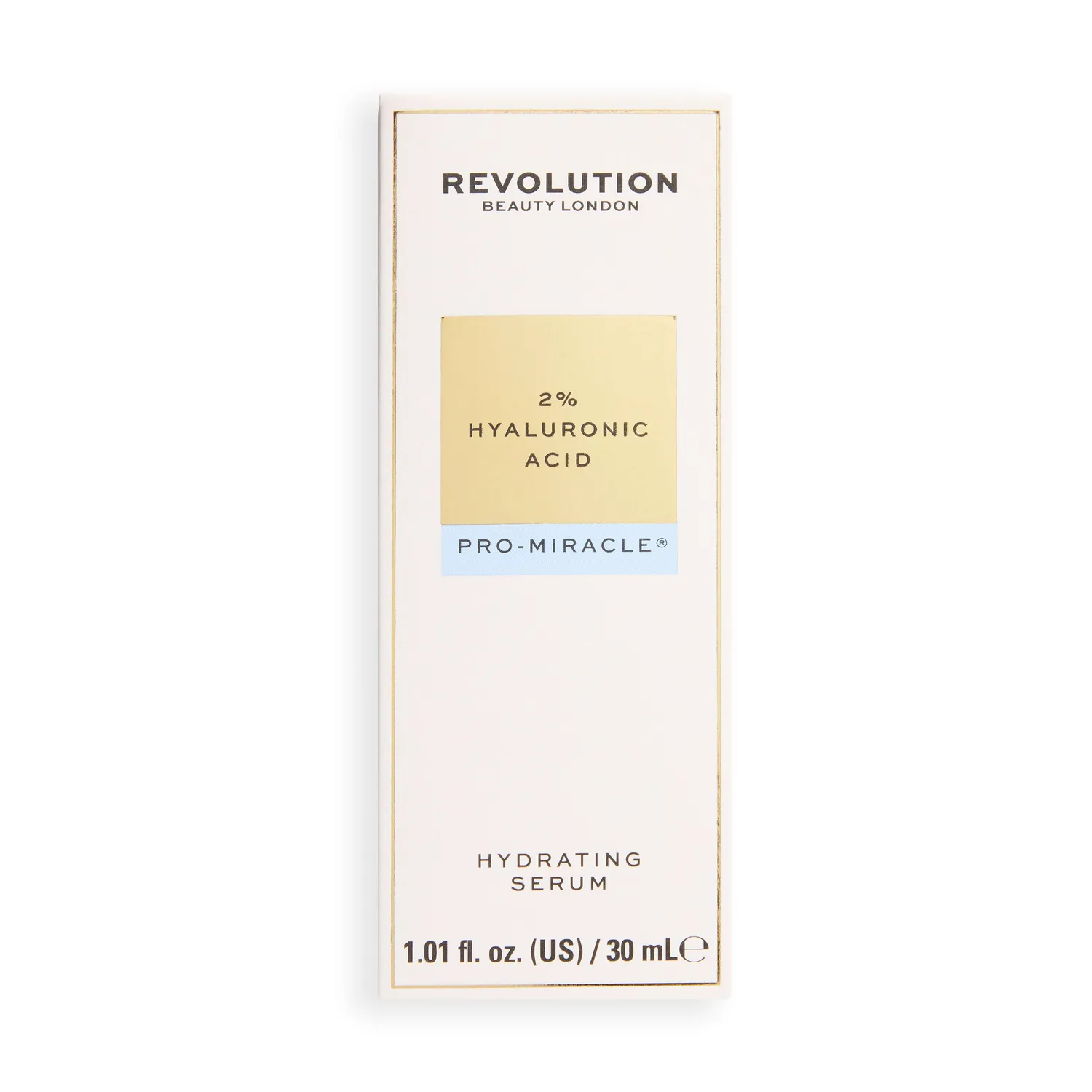 Revolution Pro Miracle 2% sérum acide hyaluronique hydratant