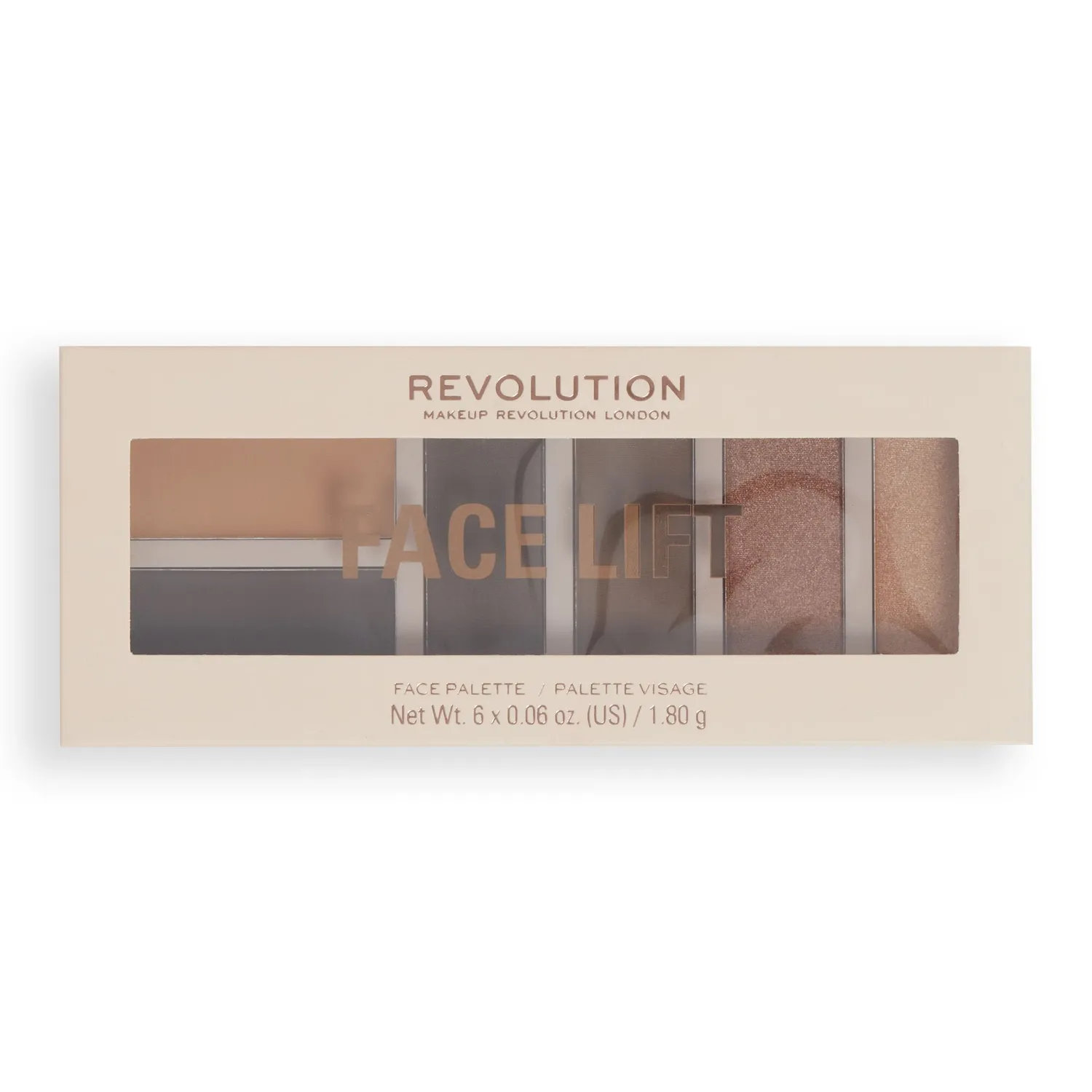 Revolution Face Lift palette Tan to Deep sculptante