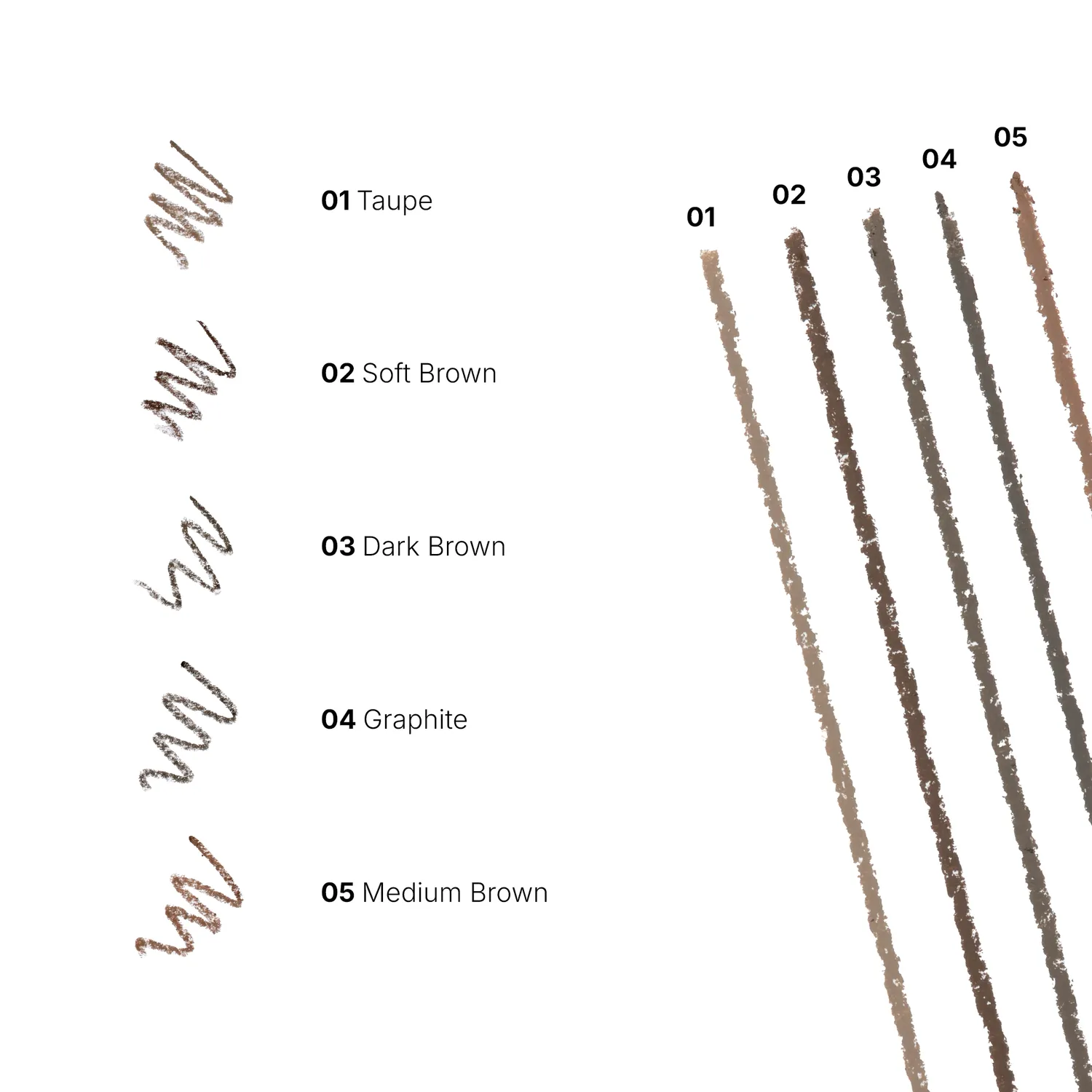 Eveline Micro Precise Brow Pencil crayon sourcils waterproof brown