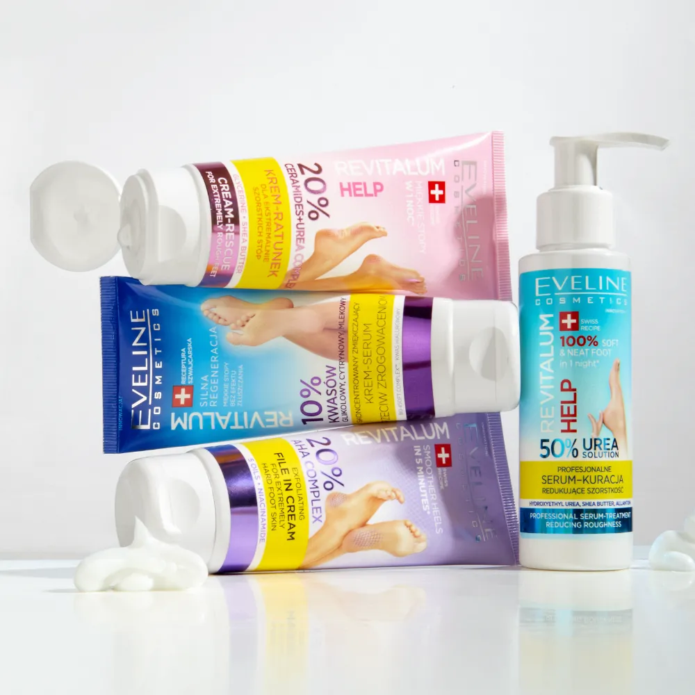 Eveline Revitalum crème pieds 30% urée callosités