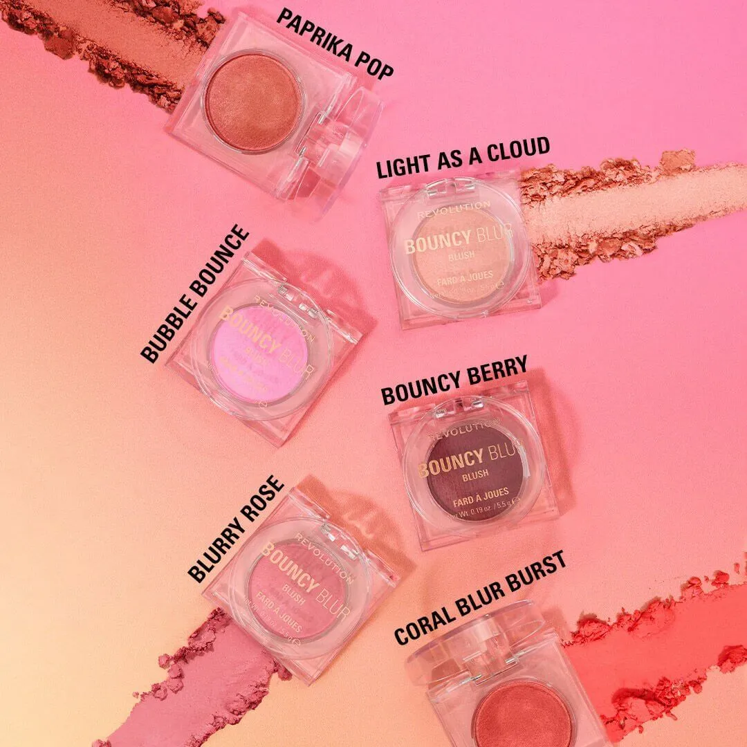 Revolution Bouncy Blur blush Bubble Bounce rose lilas