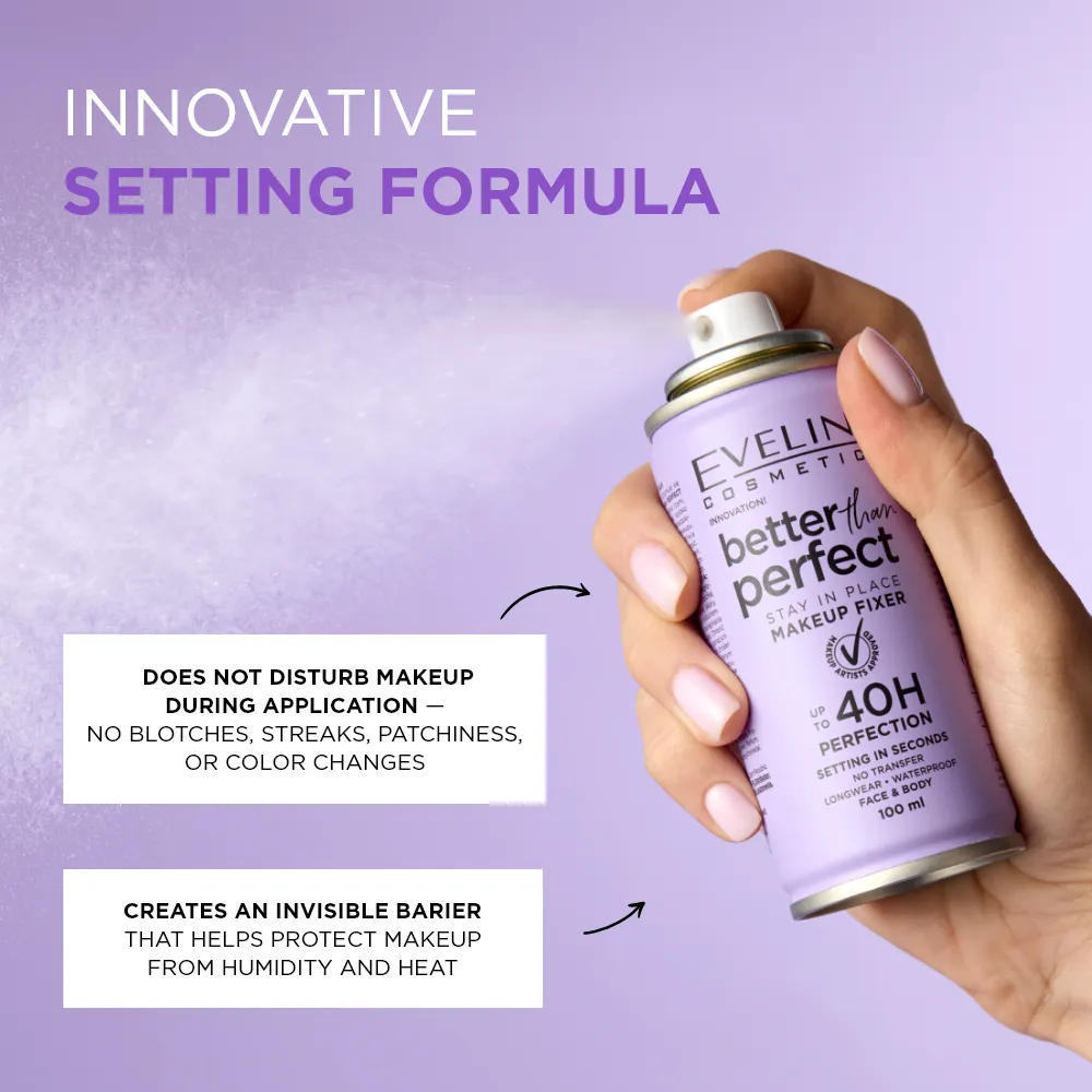 Eveline Better Than Perfect spray fixateur Stay In Place 40h