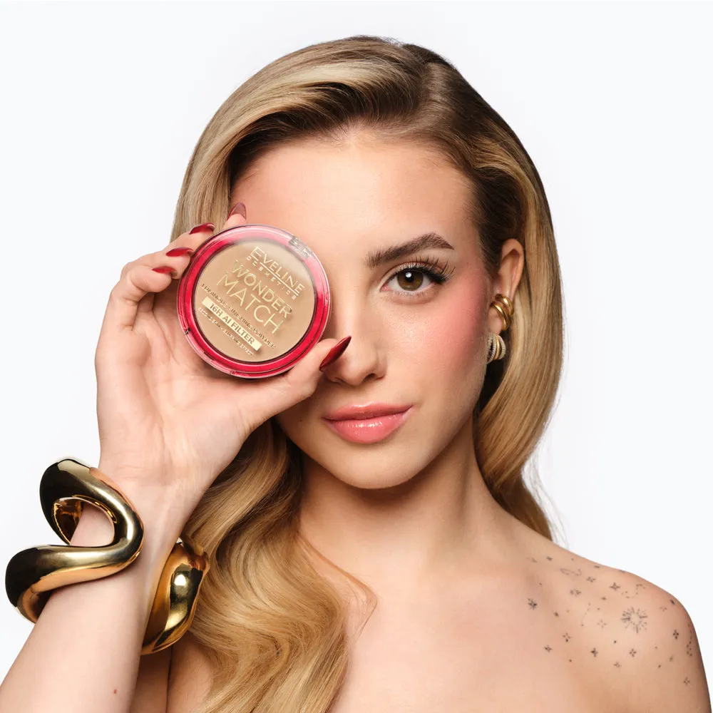 Eveline Cosmetics Wonder Match poudre finition lumineuse