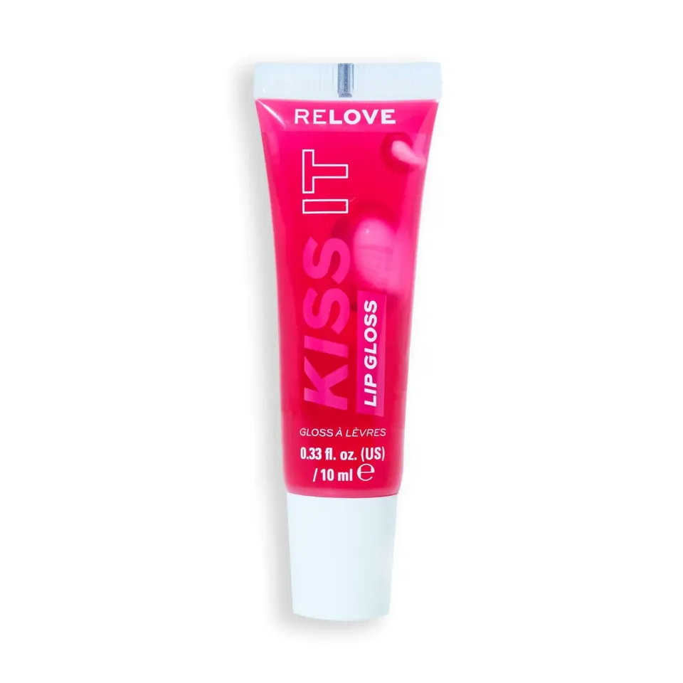 Revolution Relove Kiss It gloss lèvres framboise brillant