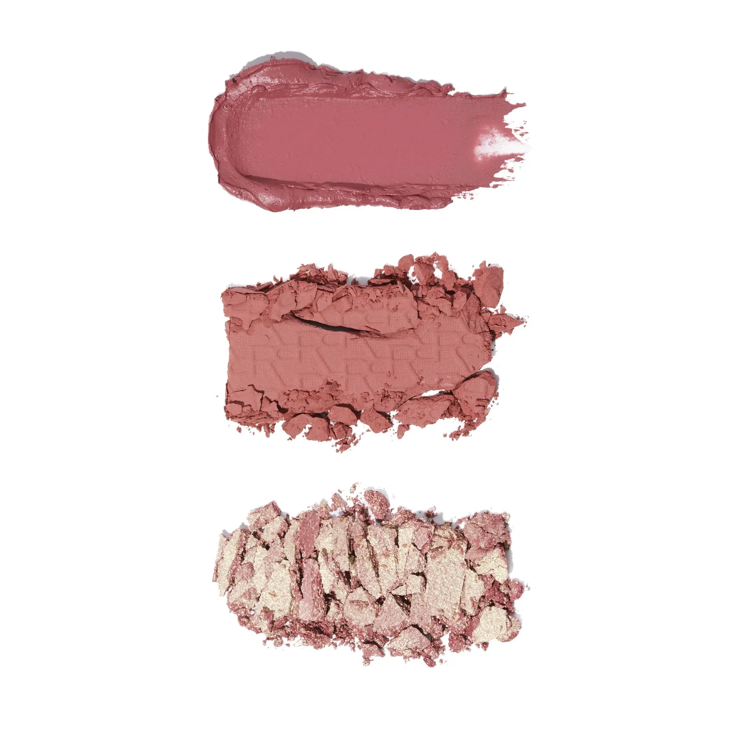 Revolution Blush Icon palette blush Authentic Peach trio crème