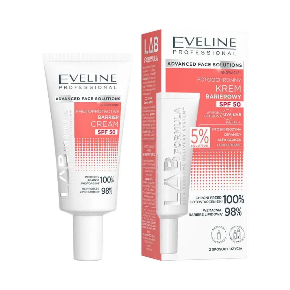 Eveline Cosmetics Lab Formula crème solaire barrière SPF 50