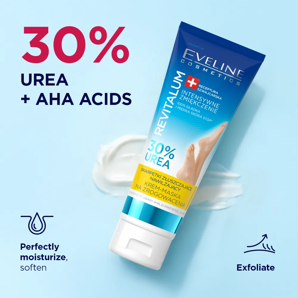 Eveline Revitalum crème pieds 30% urée callosités