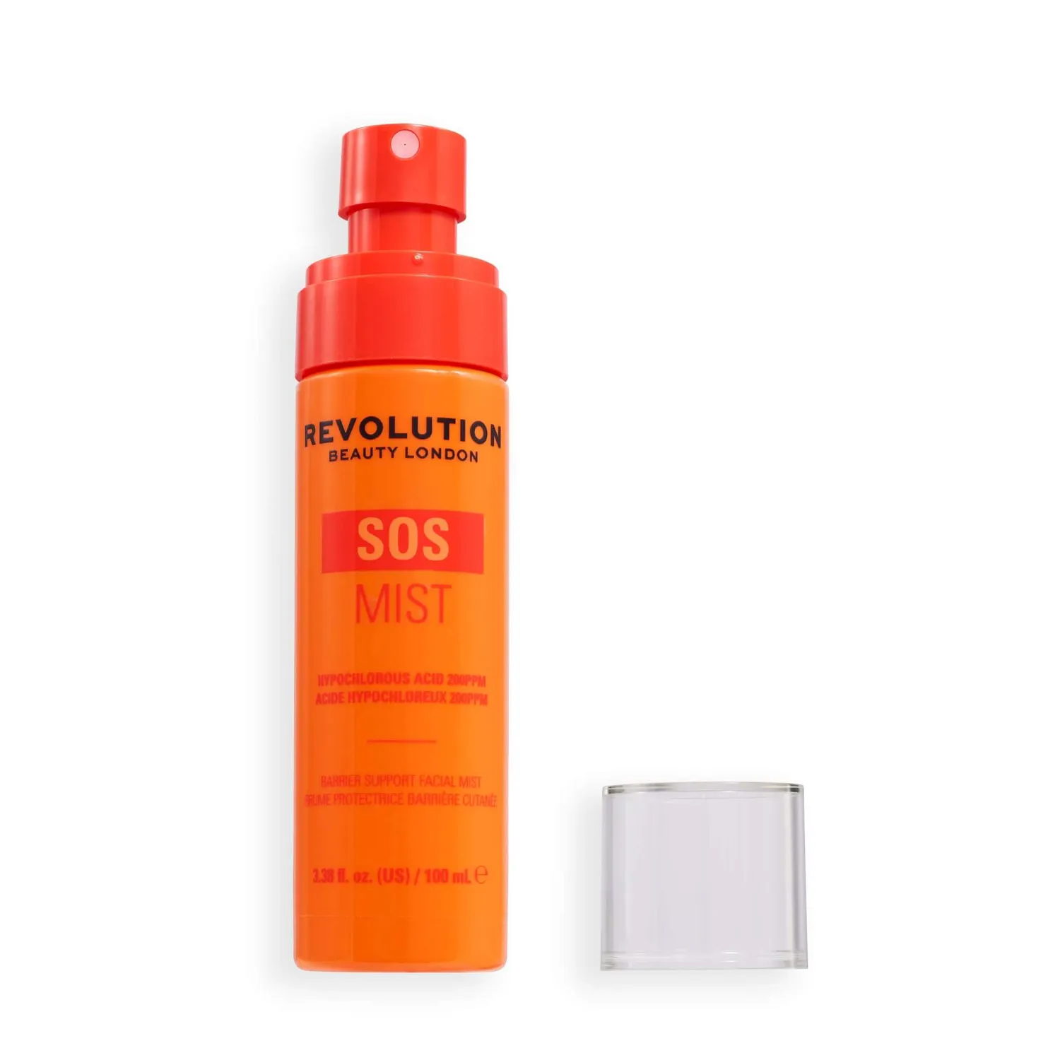 Revolution SOS Barrier Support brume visage acide hypochloreux