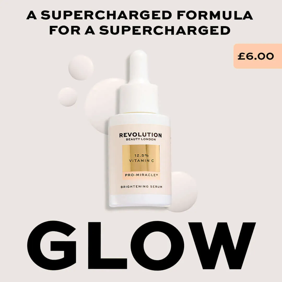 Revolution Pro Miracle 12.5% sérum vitamine C éclat