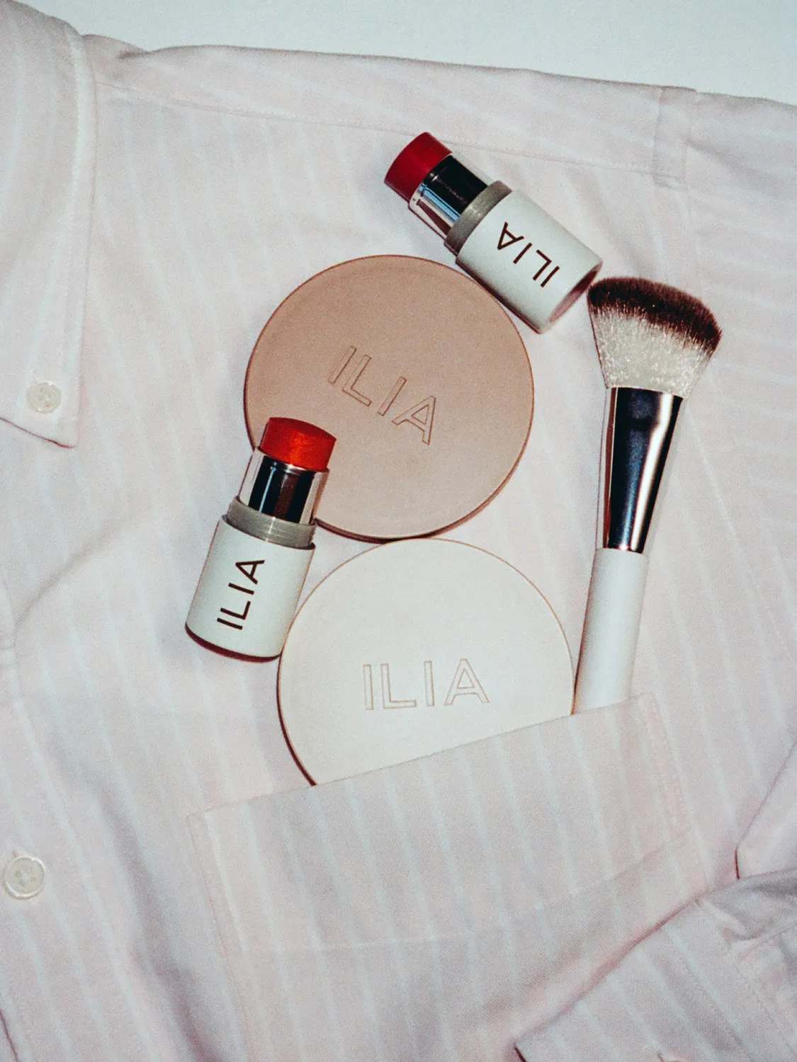 Ilia Sunset Makeup Edit coffret teint bronzer glow complet