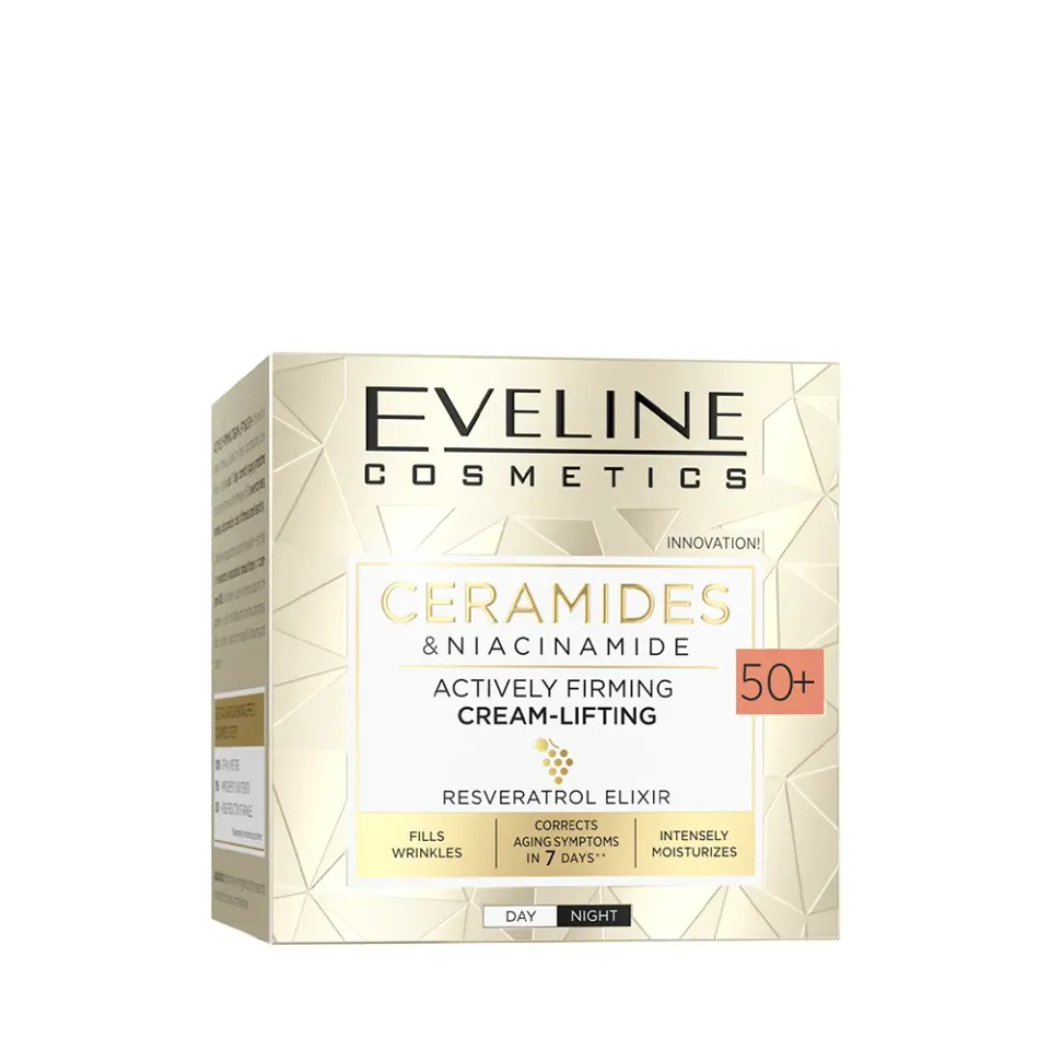 Eveline Ceramides & Niacinamide crème lifting 50+ fermeté