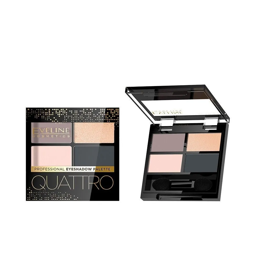 Eveline Quattro palette 4 fards à paupières intense