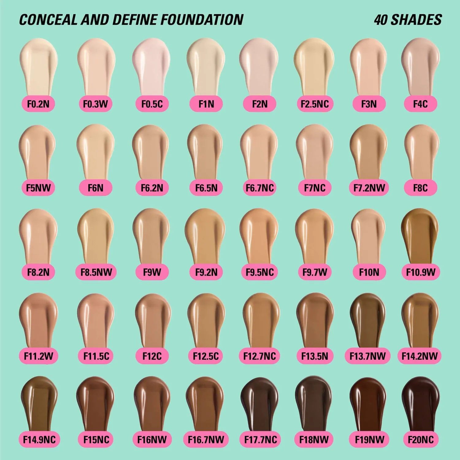 Revolution Conceal & Define Soft Matte fond de teint couvrance mat