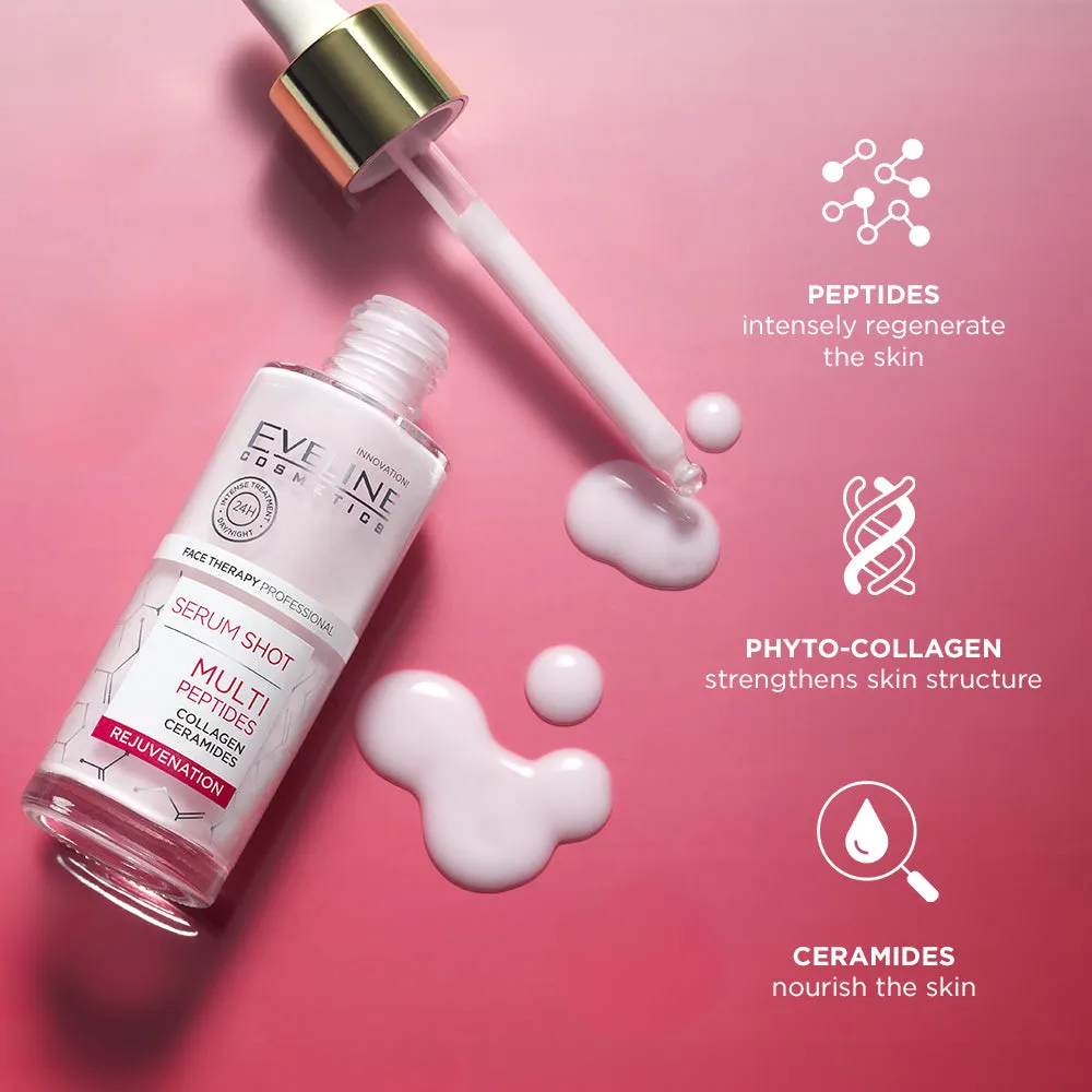 Eveline Face Therapy sérum peptides visage cou céramides