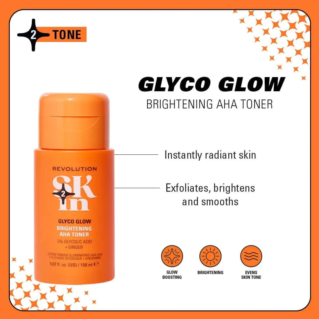 Revolution Skincare 5% Glycolic Acid lotion tonique éclat