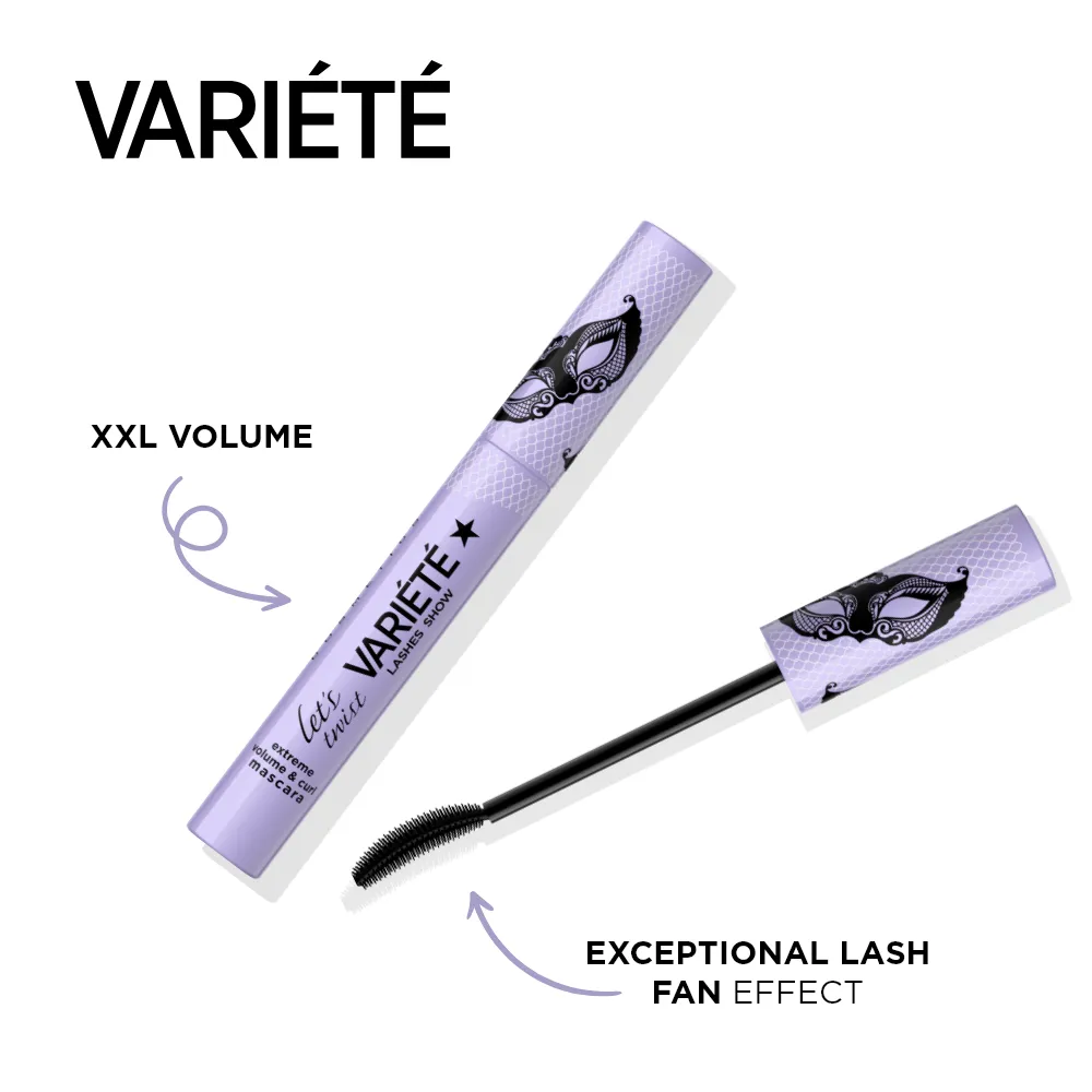 Eveline Variété Let's Twist mascara recourbant volumateur