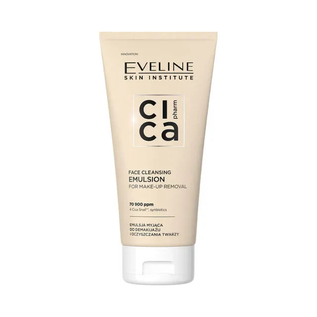 Eveline Cosmetics Skin Institute Cica Pharm émulsion nettoyante apaisante
