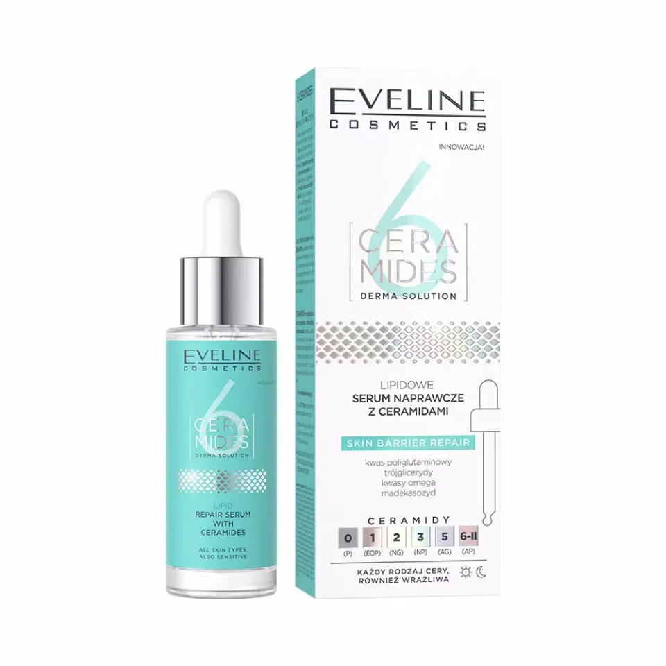 Eveline 6 Ceramides sérum visage réparateur