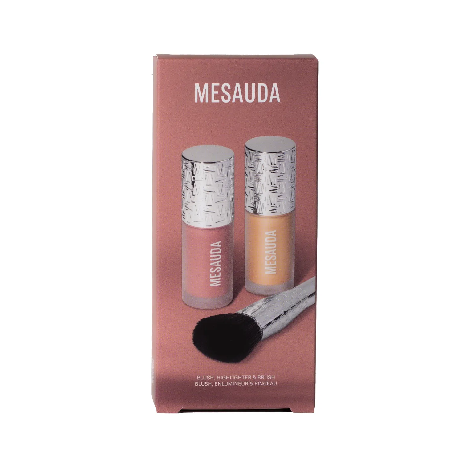 Mesauda The Sunburnt Look kit blush glow pinceau