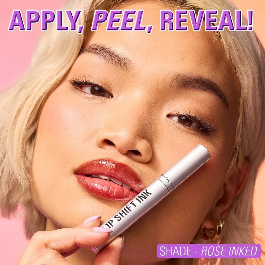 Revolution Lip Shift Ink Peel Off Lipliner stain lèvres