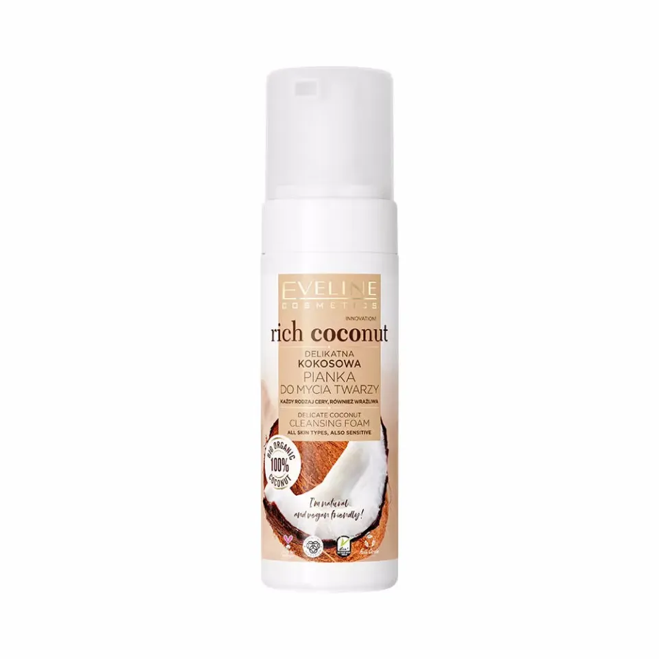 Eveline Rich Coconut mousse nettoyante coco éclat