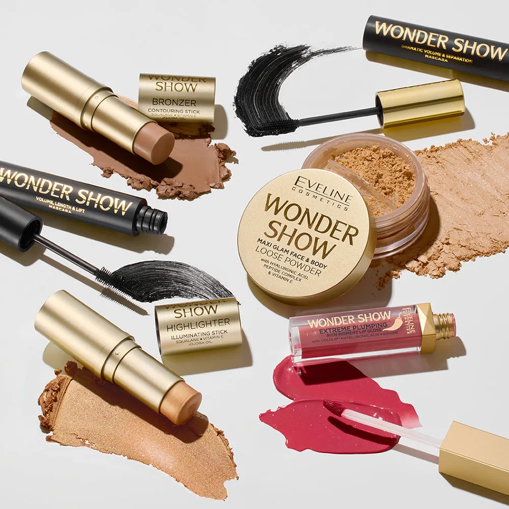 Eveline Wonder Show Maxi Glam poudre libre éclat visage corps