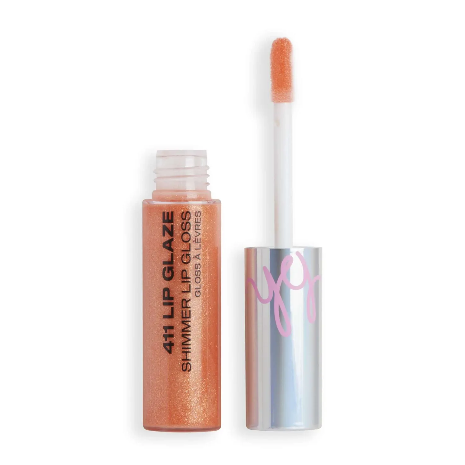 BH 411 Lip Glaze Gloss lèvres Vintage shimmer rose nude