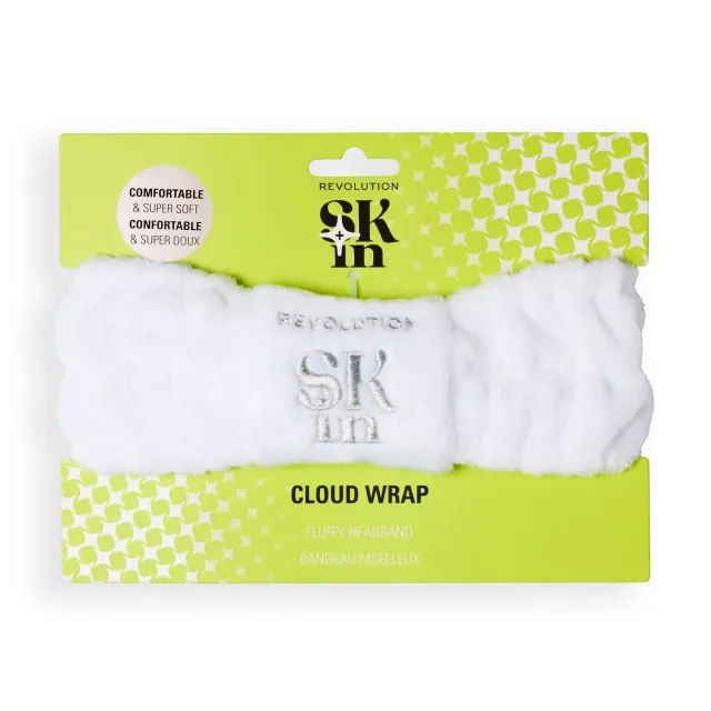 Revolution Skin bandeau microfibre blanc recyclé
