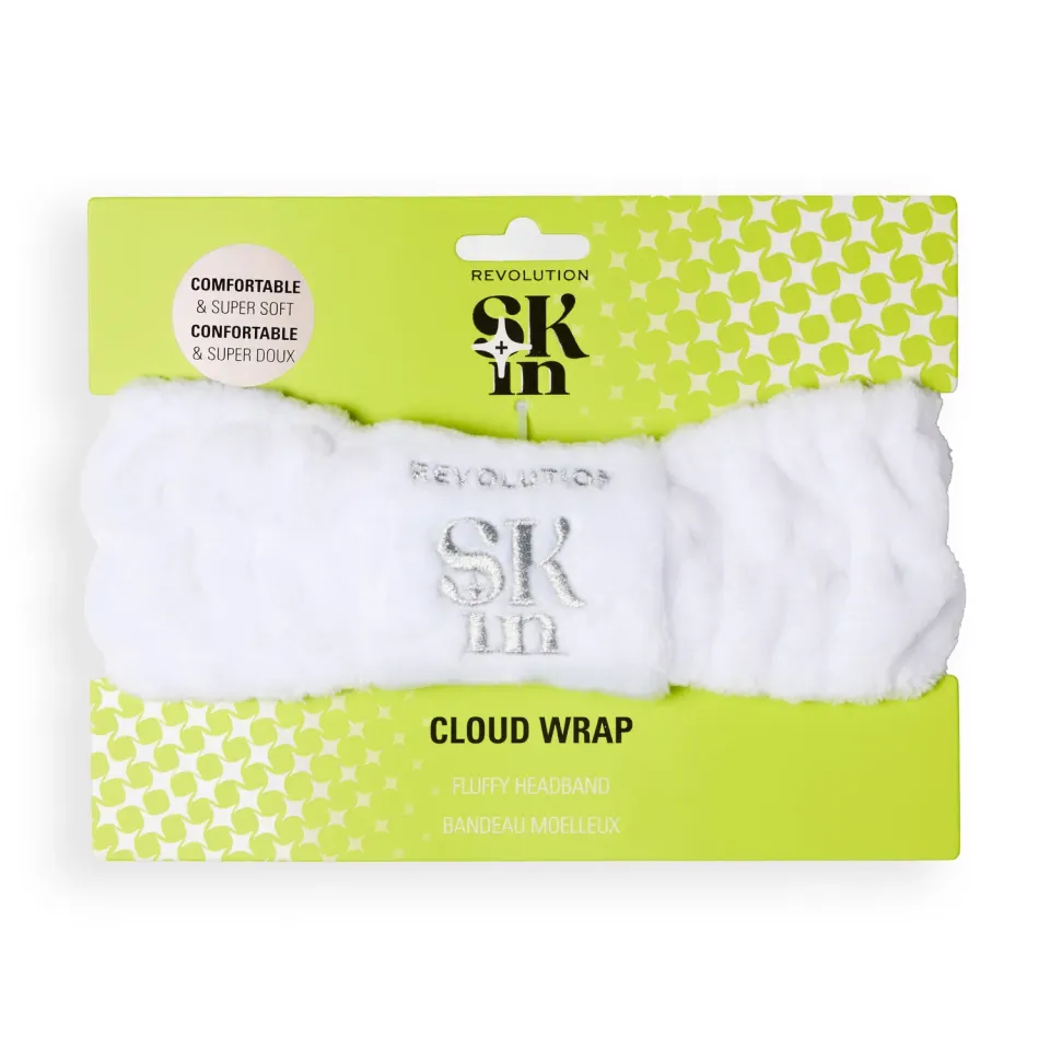 Revolution Skin bandeau microfibre blanc recyclé
