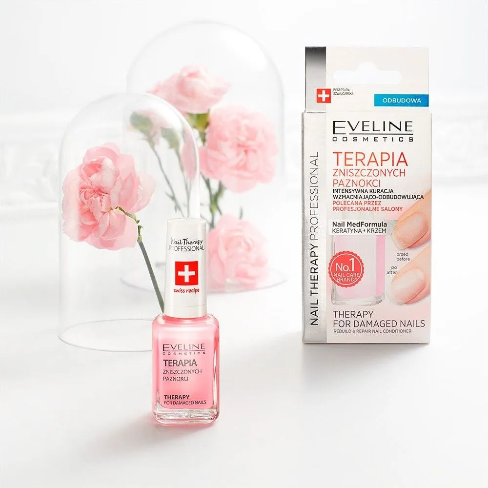 Eveline Nail Therapy soin durcisseur ongles cassants brillant