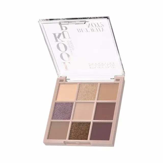 Eveline Look Up But Why Not palette 9 fards beige haute couvrance