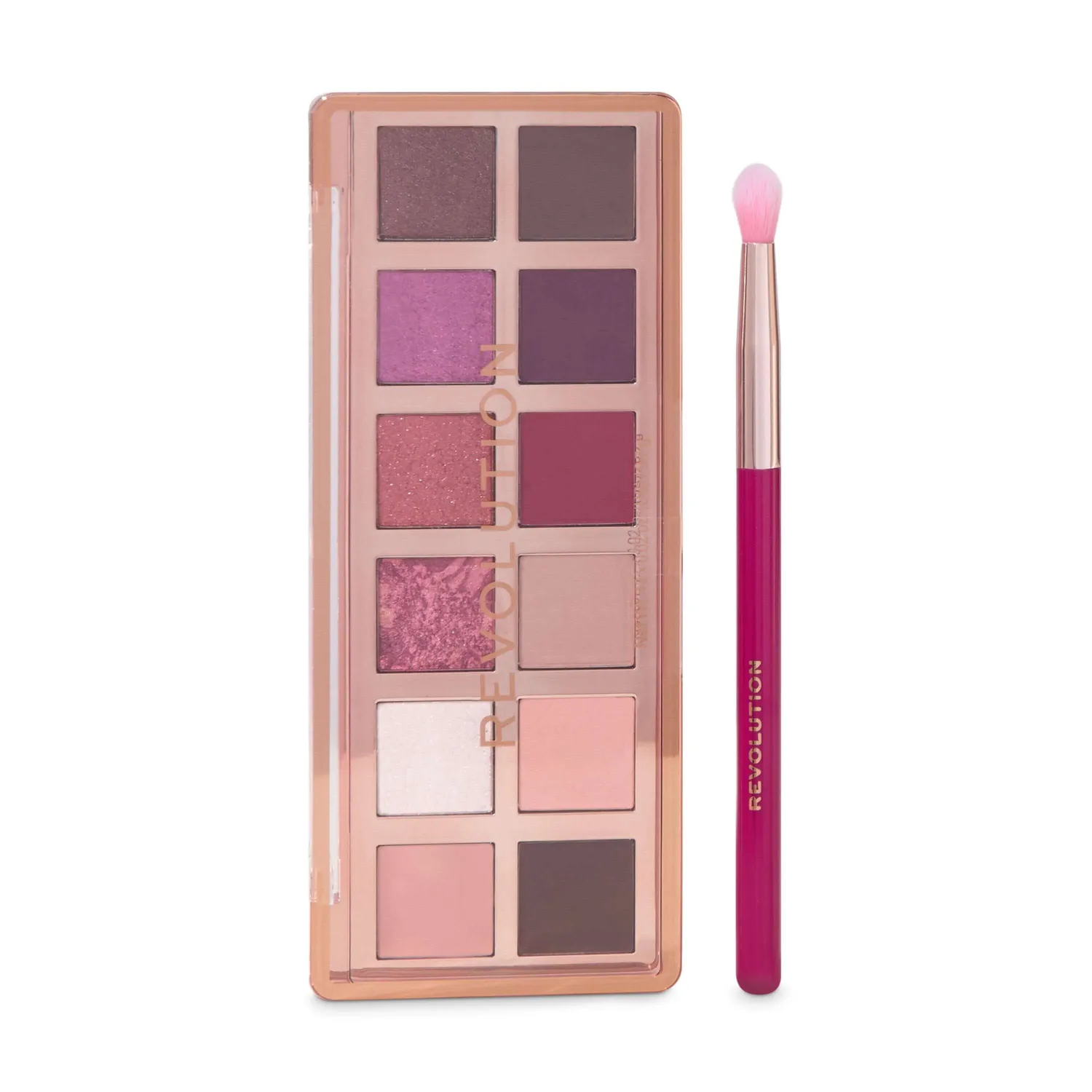 Revolution Cherry Icon coffret palette fards + pinceau 9 teintes